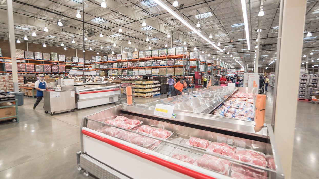 Interior of a Costco warehouse (illustrative).