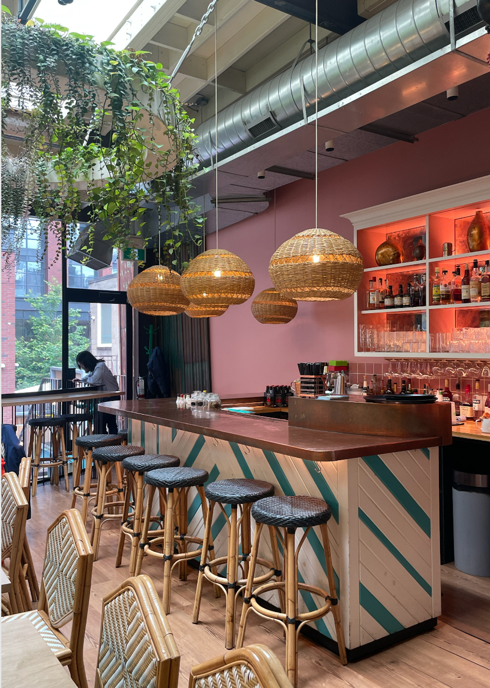 Interior of Chubby's Toronto.