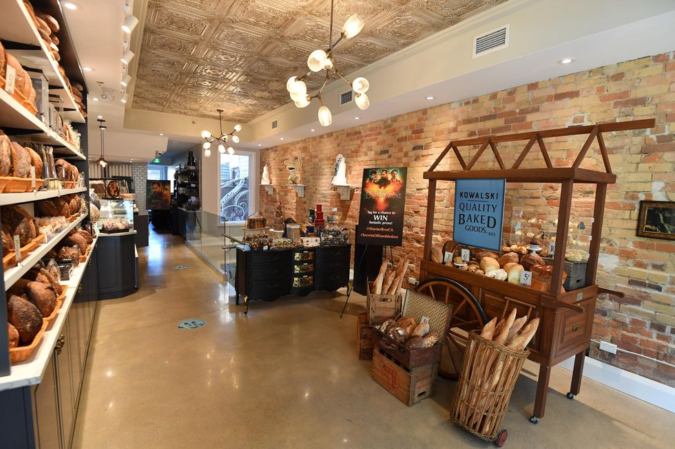 Interior of Kowalski Quality Baked Goods Pop-Up in Toronto, Ontario.