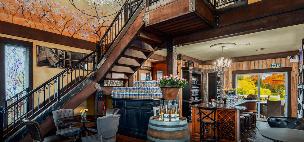 Interior of Seaside Pearl Farmgate Winery.