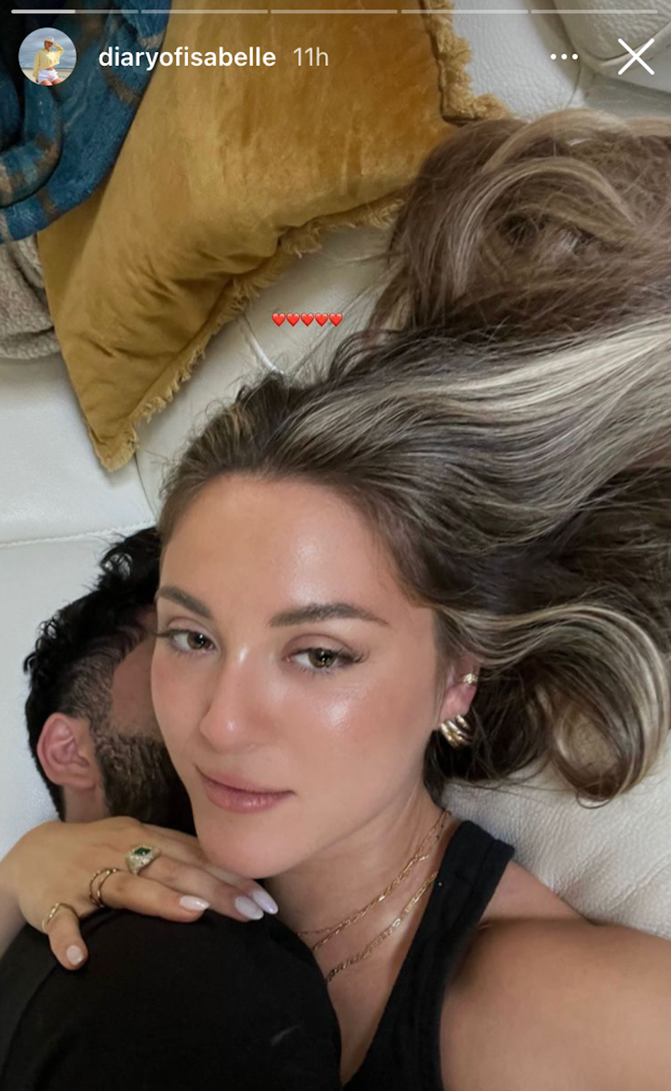 Isabelle Labrecque et son nouveau copain.