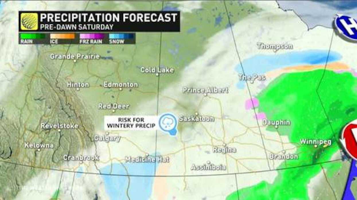 3 Provinces Are Under Winter Storm Warnings & Some Spots Are Getting Up To 40 cm Of Snow
