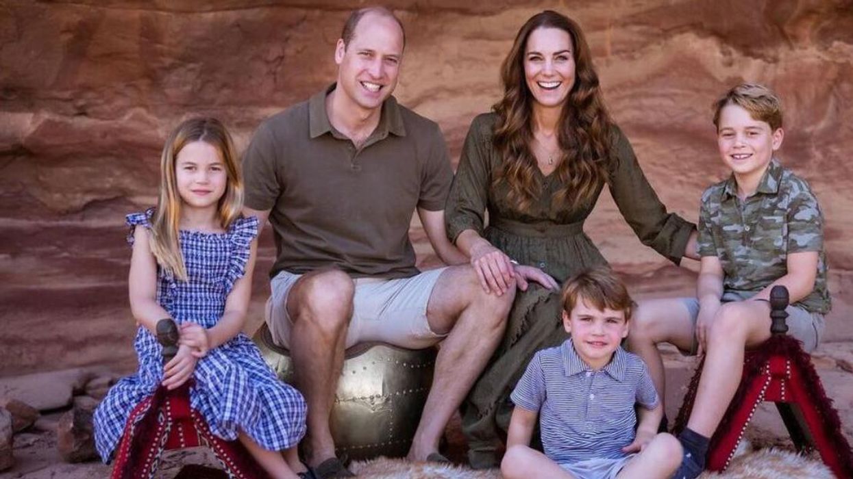 It's OK If Prince William & Kate Middleton's Christmas Card Photo Has You A Bit Confused