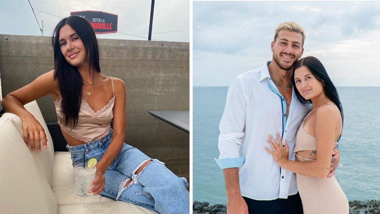 Jade de L'île de l'amour. Droite : Shady et Jade de L'île de l'amour.