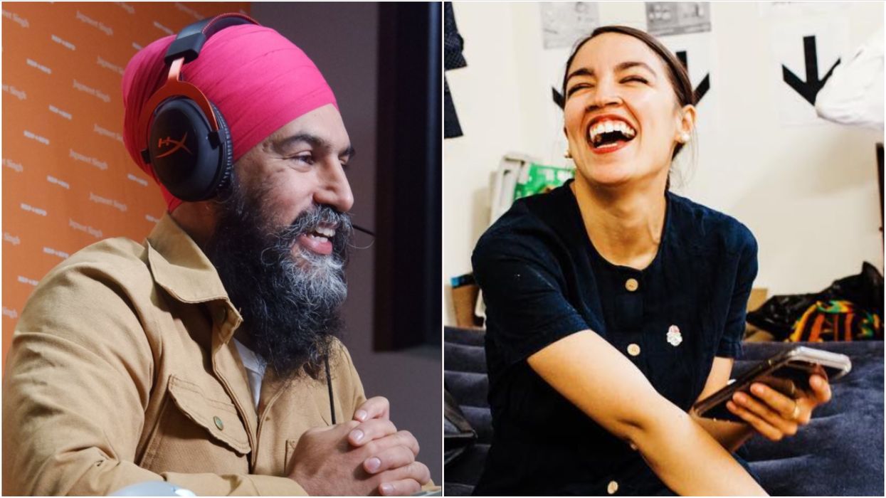 Jagmeet Singh & Alexandria Ocasio-Cortez Raised $200K By Playing Video Games Together