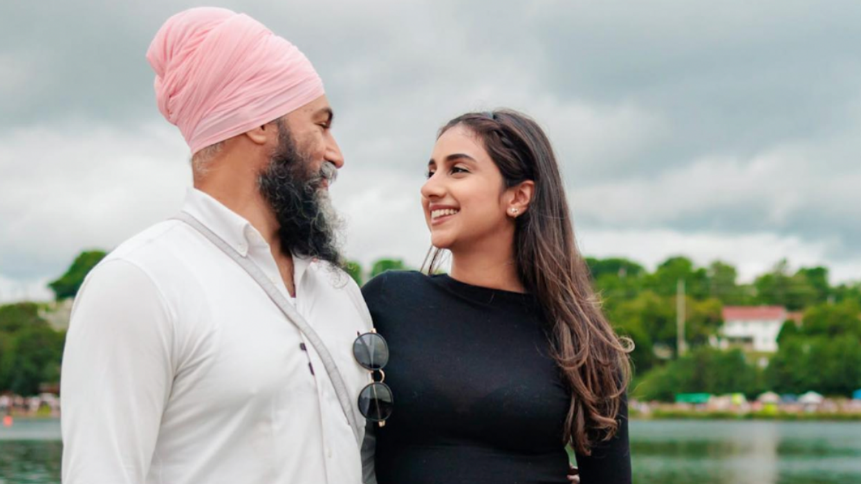 Jagmeet Singh and Gurkiran Kaur.