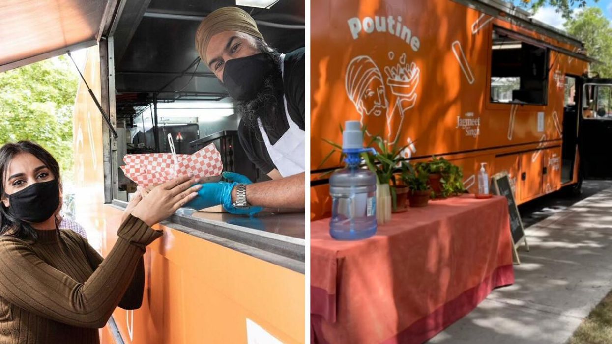 Jagmeet Singh Brought His Famous Punjabi Poutine To The People In His Very Own Food Truck