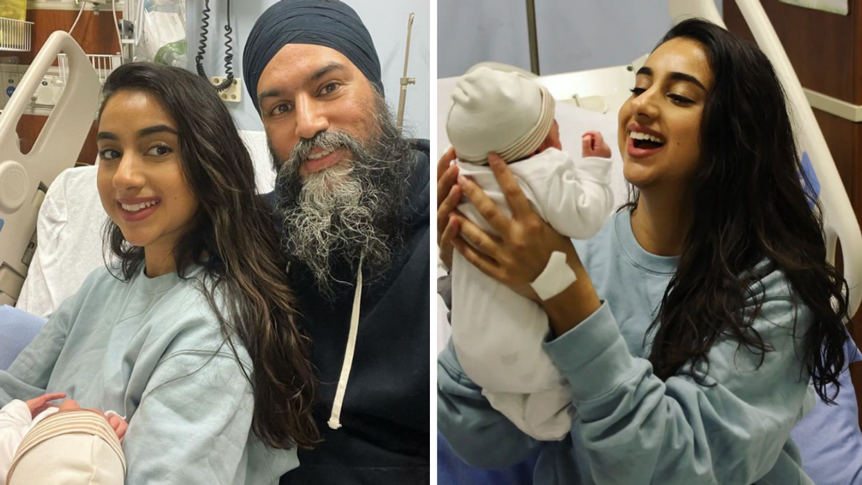 Jagmeet Singh et sa femme Gurkiran Kaur dévoilent le nom de leur bébé d'un mois