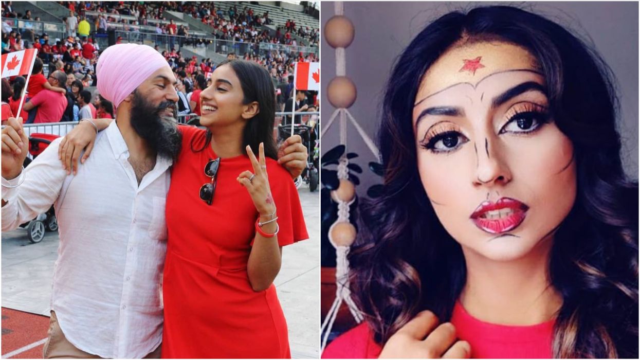 Jagmeet Singh & Gurkiran Kaur Dressed Up For Halloween This Year & They Even Had Props