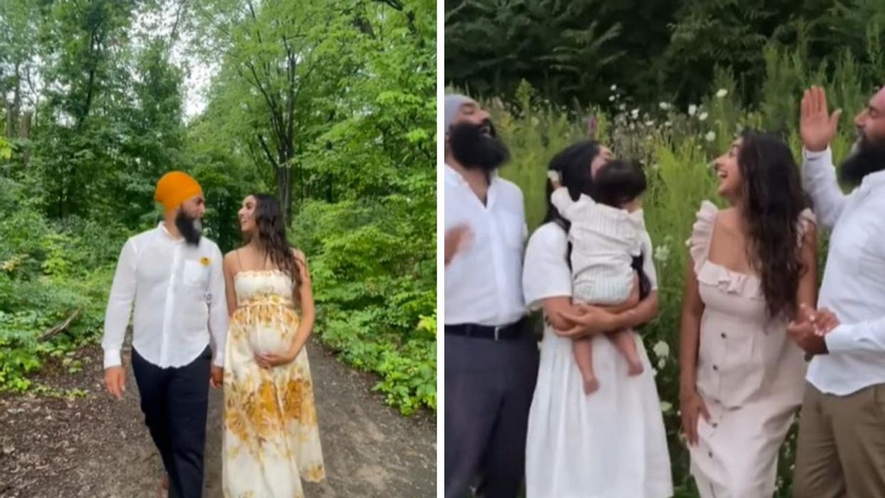 Jagmeet Singh & Gurkiran Kaur's Baby Has The Family Hyped (VIDEO)