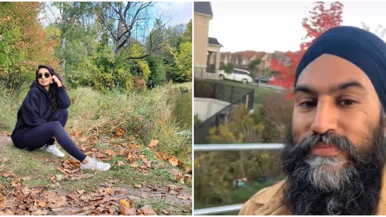 Jagmeet Singh & Gurkiran Kaur's Instagram Posts Make Us Fall In Love With Autumn