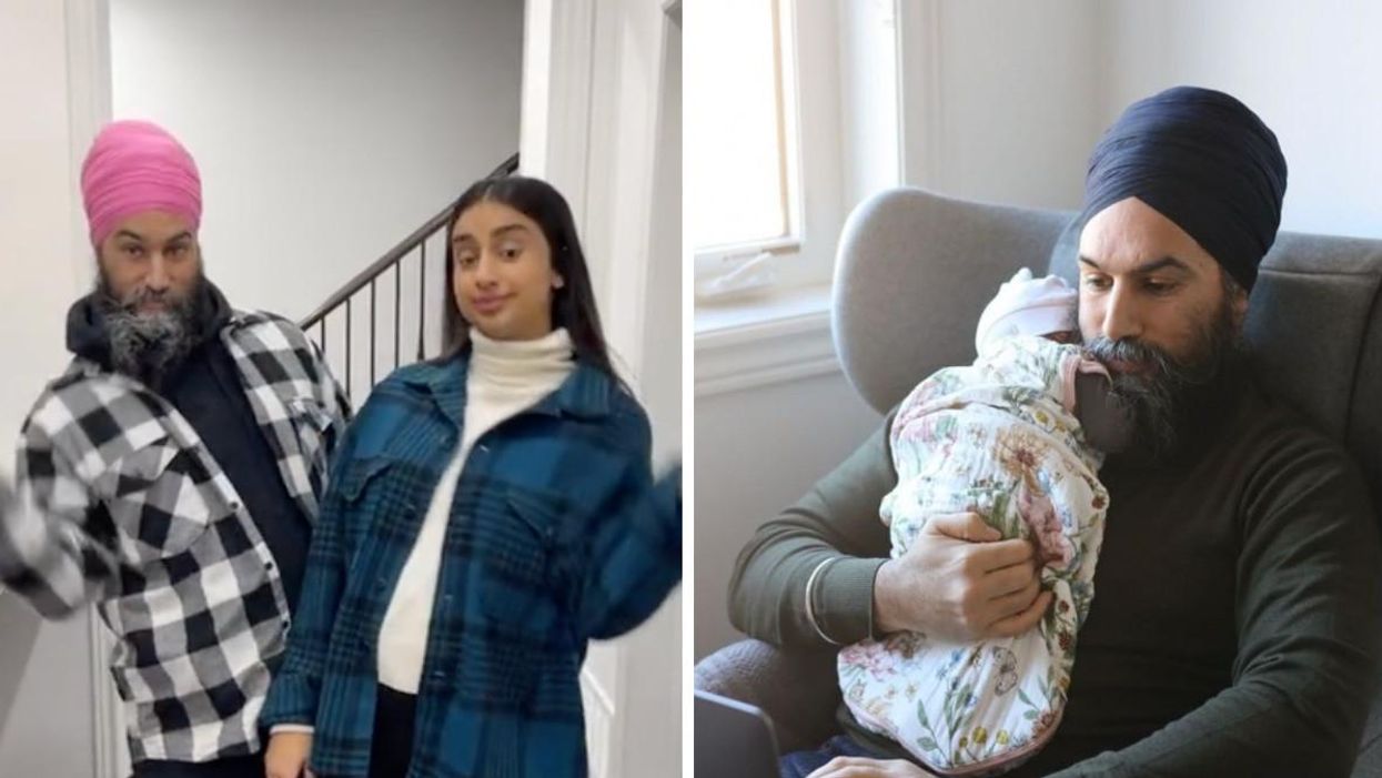 Jagmeet Singh & Gurkiran Kaur's New Baby Just Made Her Debut On TikTok (VIDEO)