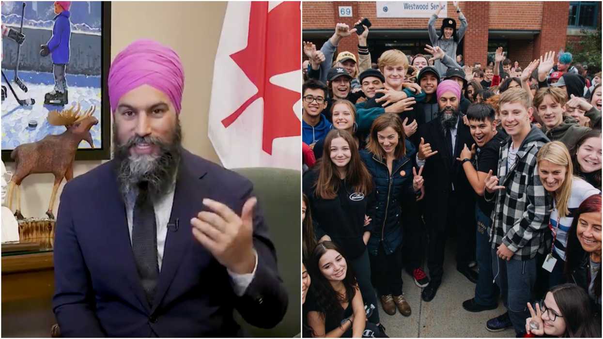 Jagmeet Singh Has Advice For Canada's Graduates & It Includes Just Breathing (VIDEO)