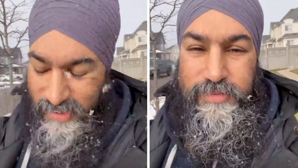 Jagmeet Singh Hilariously Messed Up During His Instagram Story About Snow An Laughed It Off