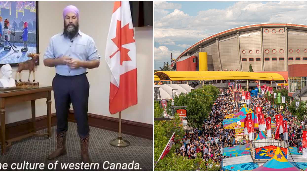 Jagmeet Singh In Cowboy Boots Just Wished Everyone A Happy Calgary Stampede (VIDEO)