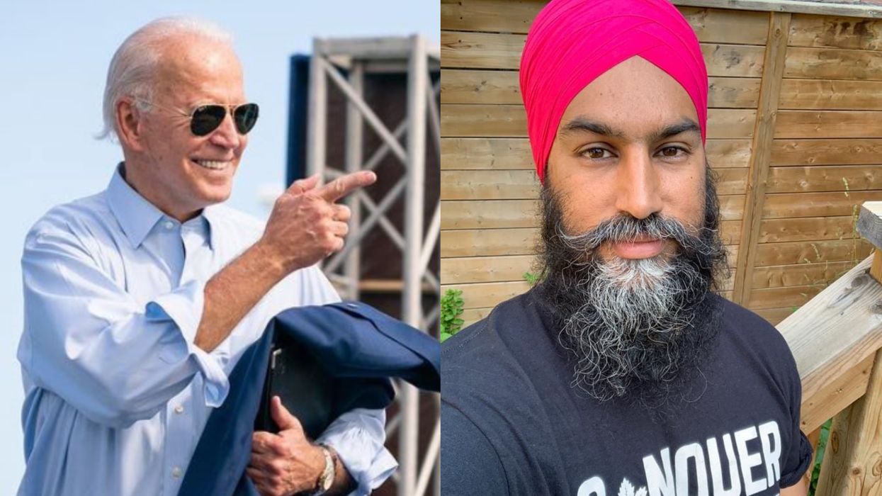Jagmeet Singh Is Already Using Joe Biden's New Policies To Roast Justin Trudeau