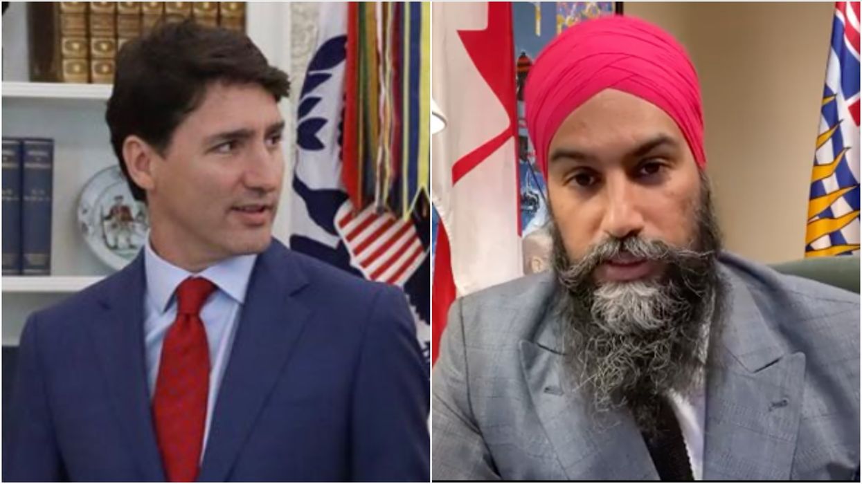 Jagmeet Singh Is Blasting Trudeau For Not Planting The 1 Billion Trees He Promised