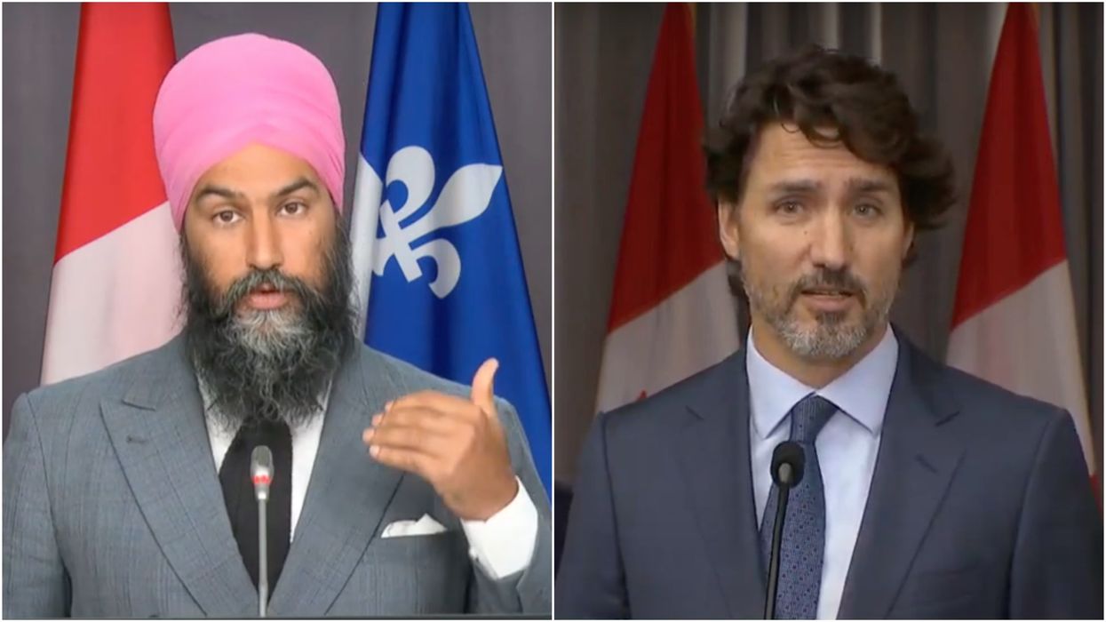 Jagmeet Singh Is Calling Out Trudeau For 'Playing Politics' Instead Of Fighting Climate Change