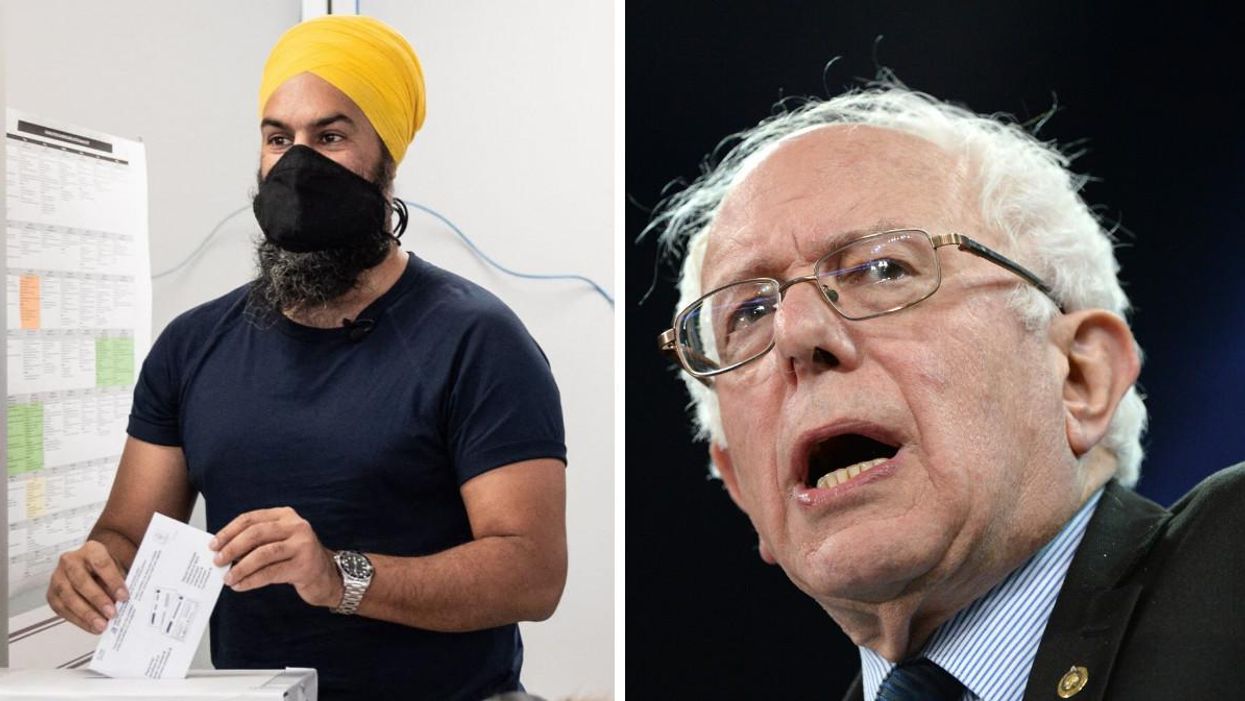 Jagmeet Singh Just Got Endorsed By Bernie Sanders With Days Left Until The Election