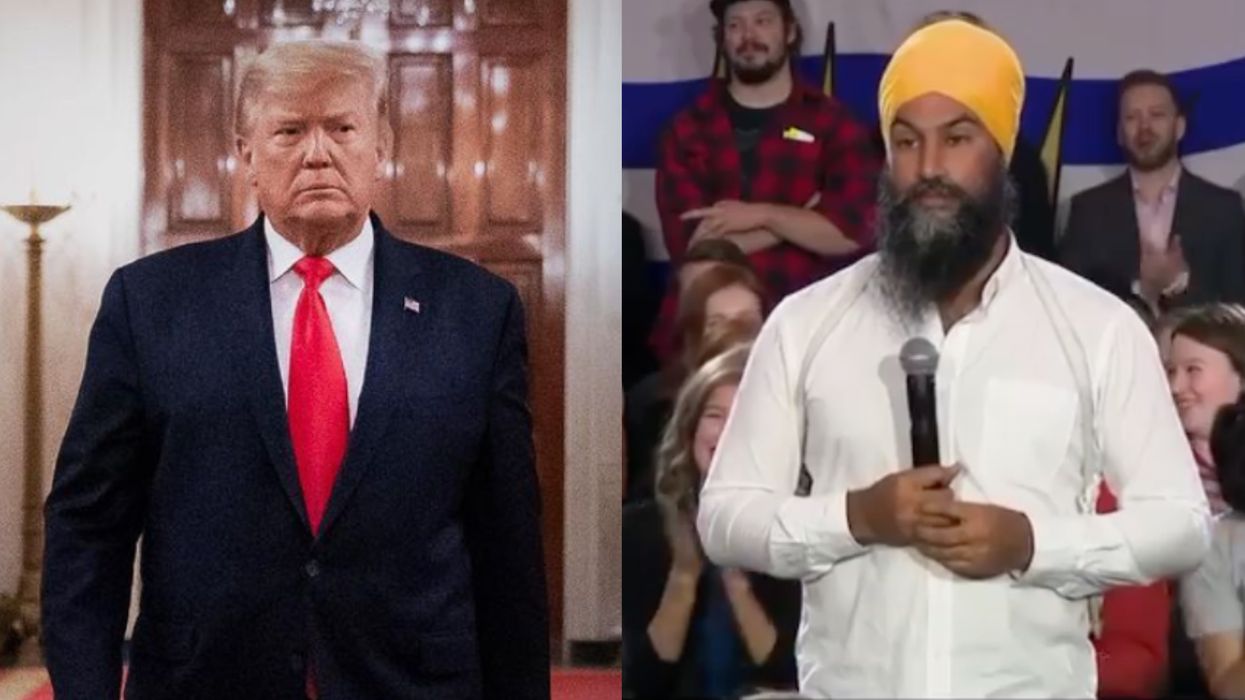 Jagmeet Singh Just Reacted To Trump's Impeachment With A Sassy Throwback Video