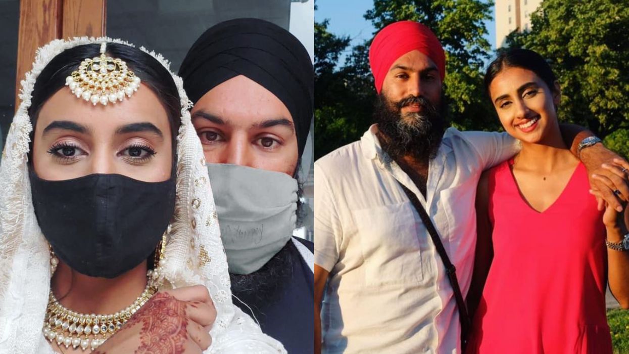 Jagmeet Singh's Car Selfie With His Wife Had The Sweetest Caption (PHOTO)