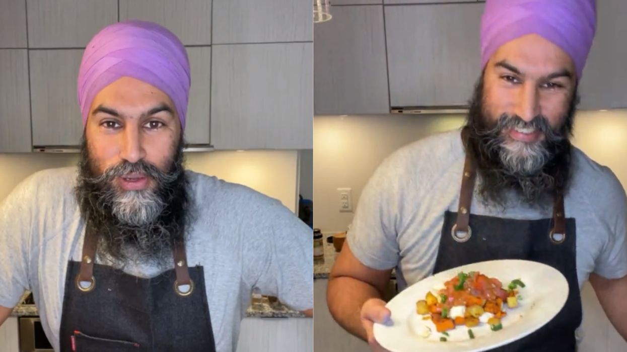 Jagmeet Singh's Punjabi Poutine Tutorial Video Lets You Cook With Him