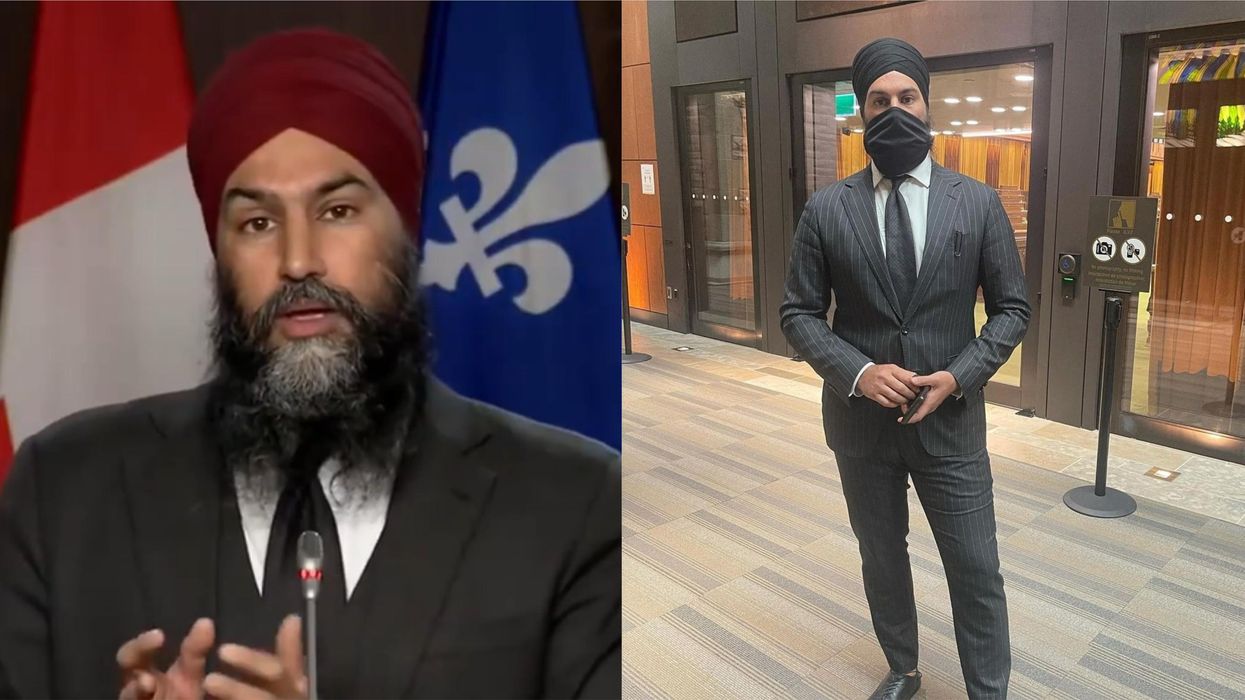 Jagmeet Singh's Turban Allegedly Called A "Rag" & He Responded
