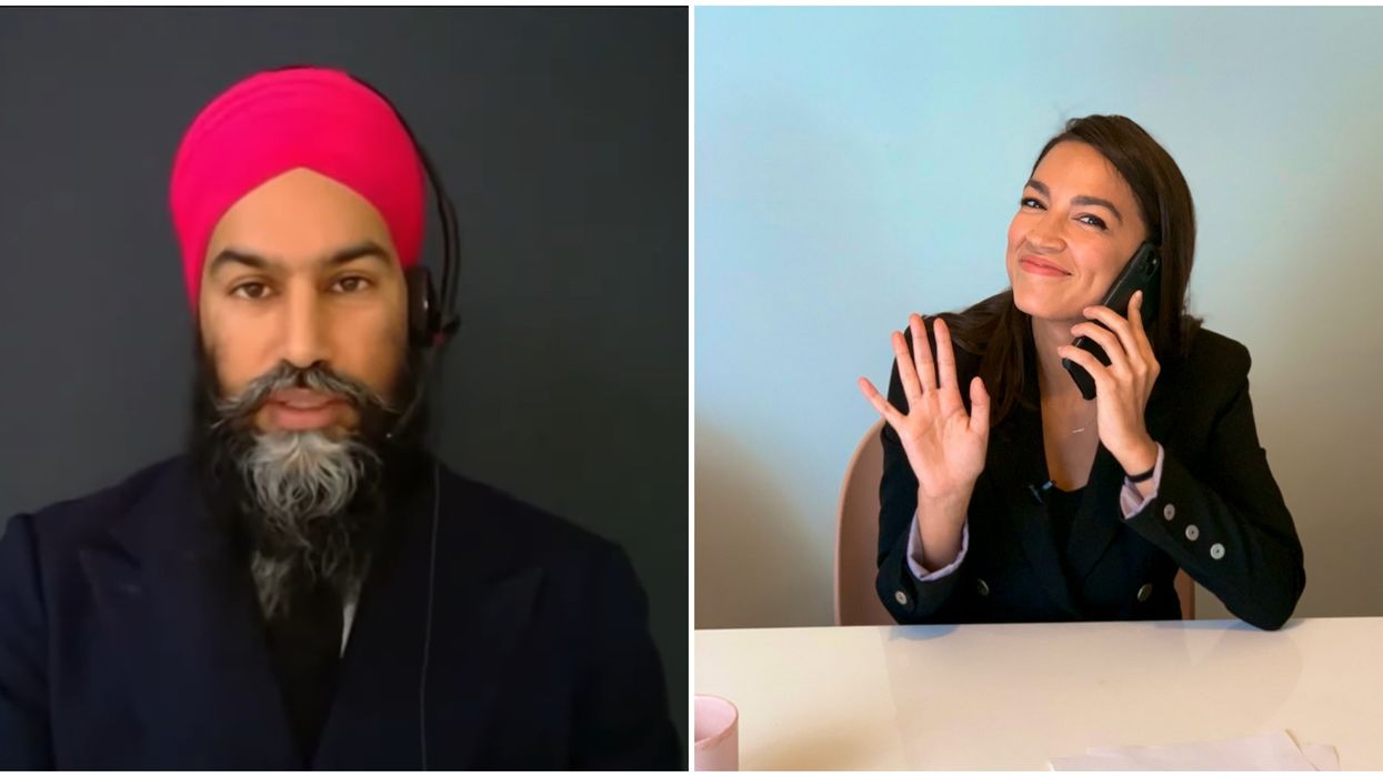 Jagmeet Singh's Twitch Stream To Play Among Us Could Include Alexandria Ocasio-Cortez