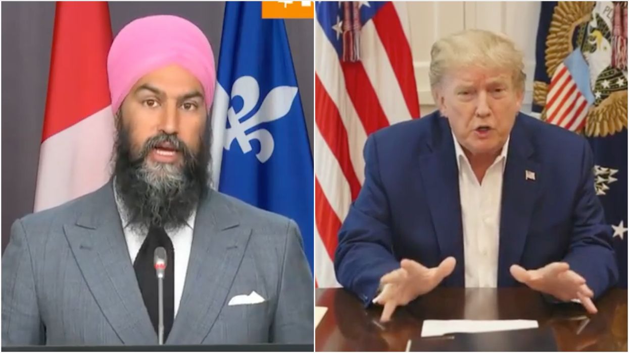 Jagmeet Singh Said Donald Trump's Behaviour Is 'Reckless & Dangerous'