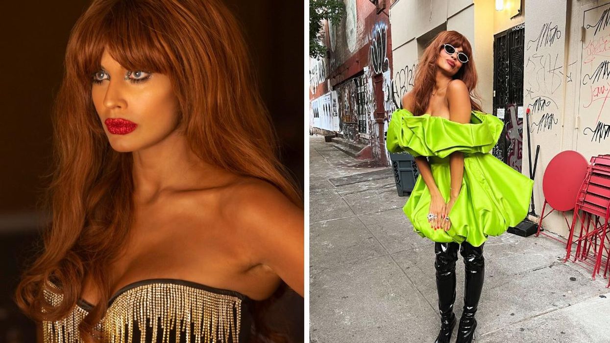 Jameela Jamil as Titania in Marvel Studios' "She-Hulk" on Disney Plus.