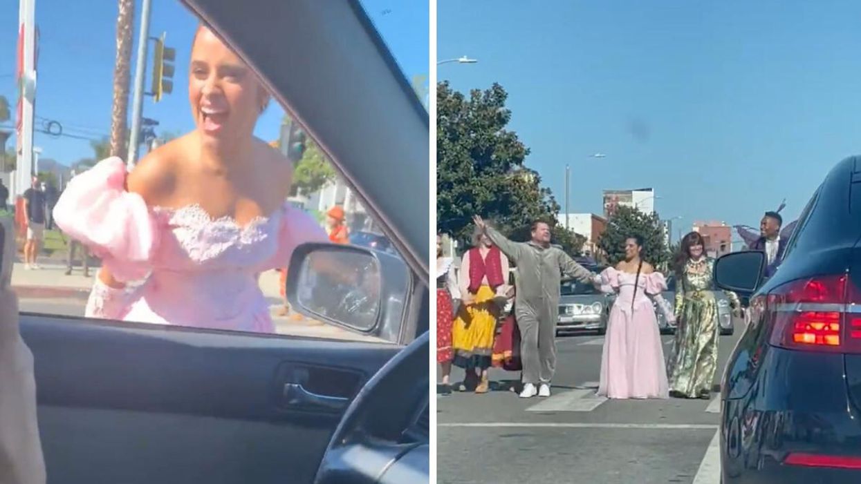 James Corden Goes Viral For Raunchy Flash Mob With Camila Cabello (VIDEO)