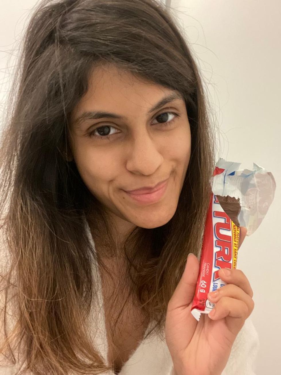 Janice trying out Big Turk for the first time.