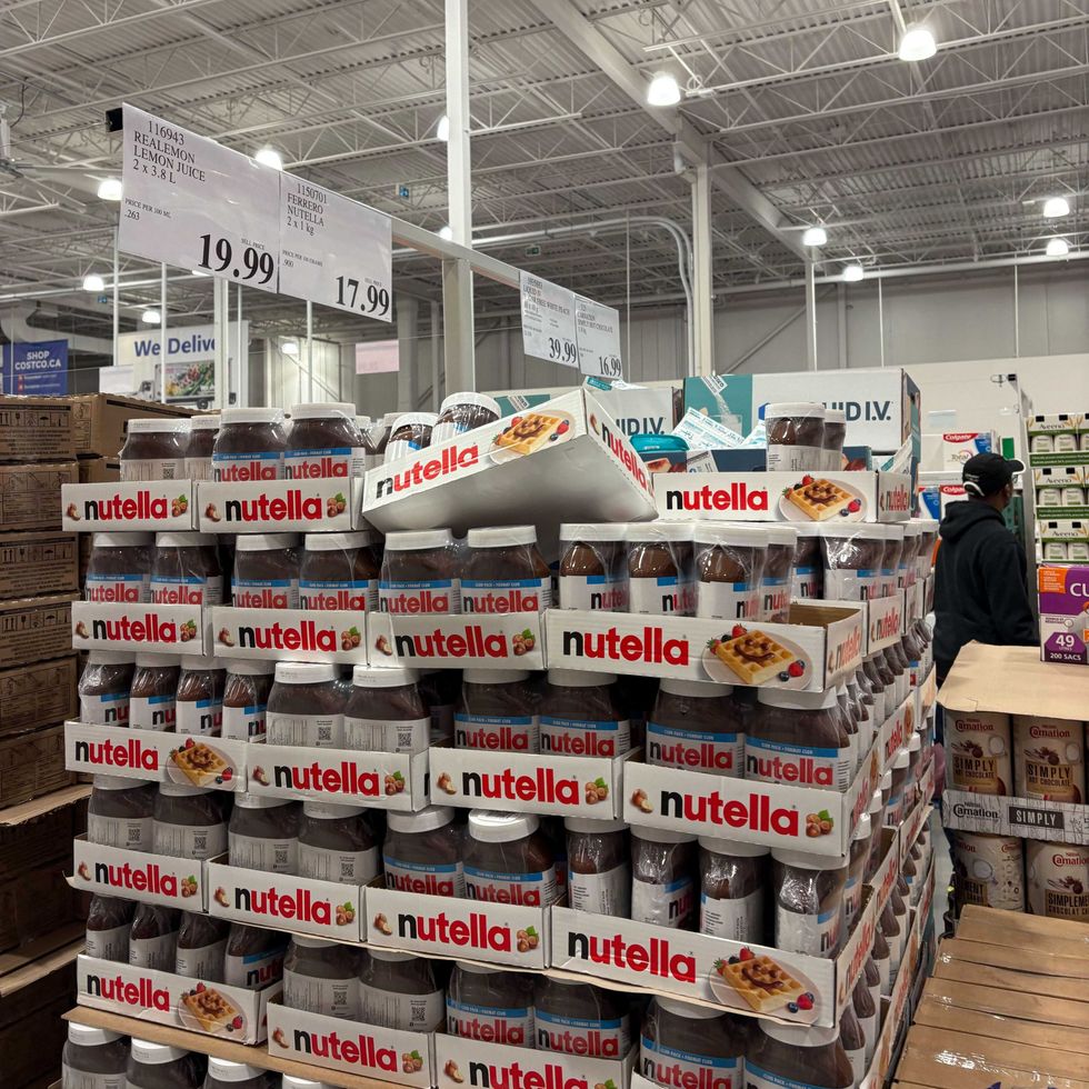 jars of nutella at costco