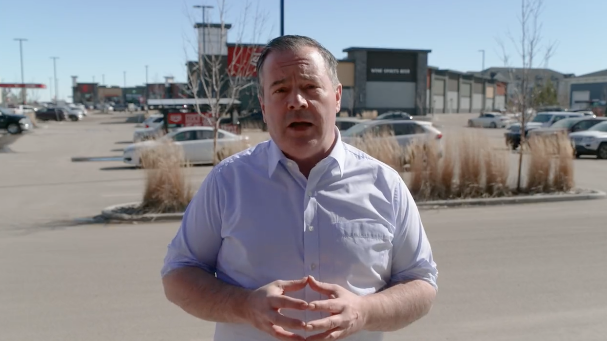 Jason Kenney in a video shared to Twitter.