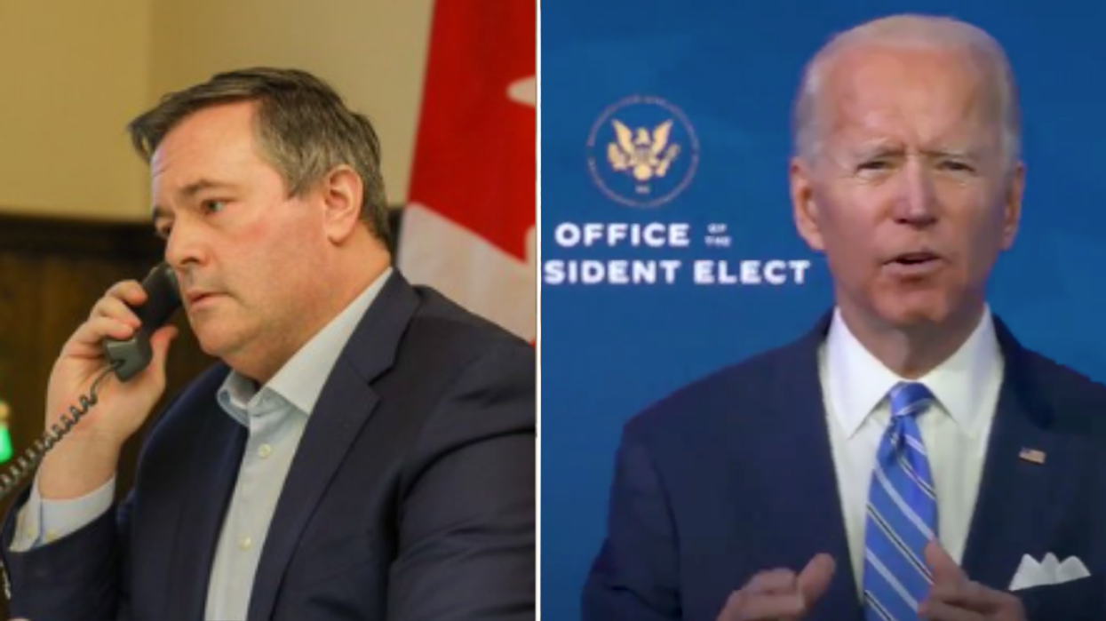 Jason Kenney Is Already Furious With Joe Biden & Says It's 'Not How You Treat A Friend'