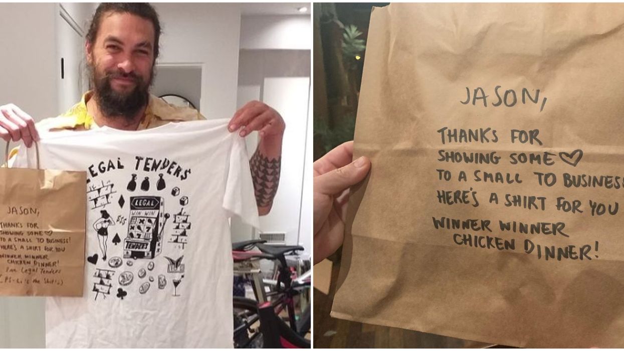 Jason Momoa Was Spotted In Toronto Again After Ordering From A Local Parkdale Restaurant