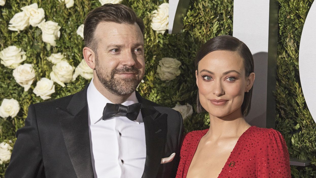 Jason Sudeikis and Olivia Wilde.