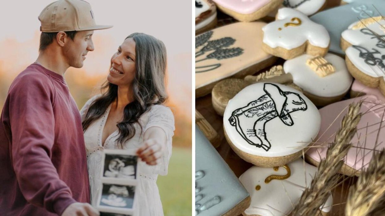 Jason Labonte Jayson et Audreyann ont eu un « gender reveal » digne de L'amour est ...