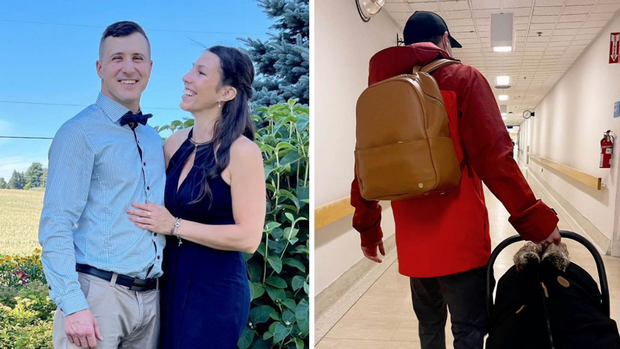 Jayson Labonté et Audreyann Blais de L'amour est dans le pré.