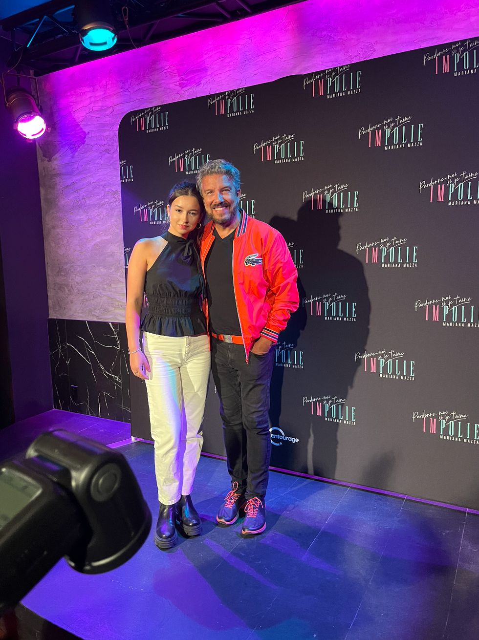 Jean Airoldi et sa fille.