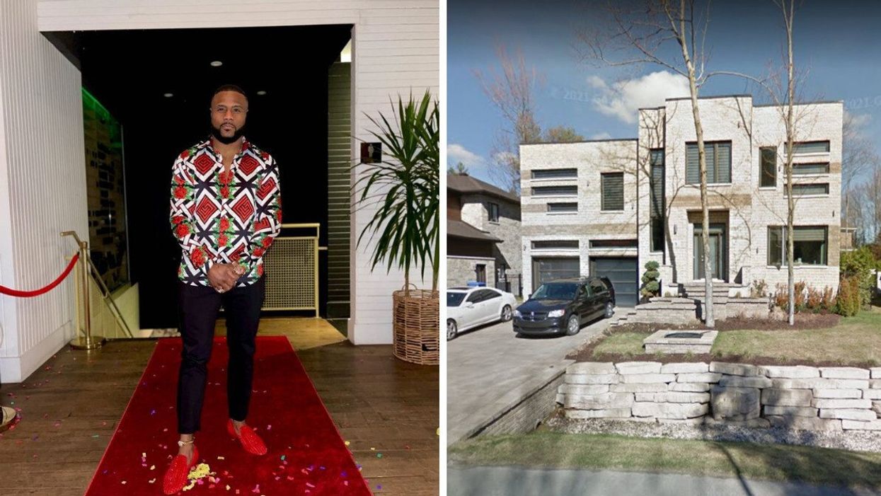 Jean Pascal. Droite : Maison de Jean Pascal.