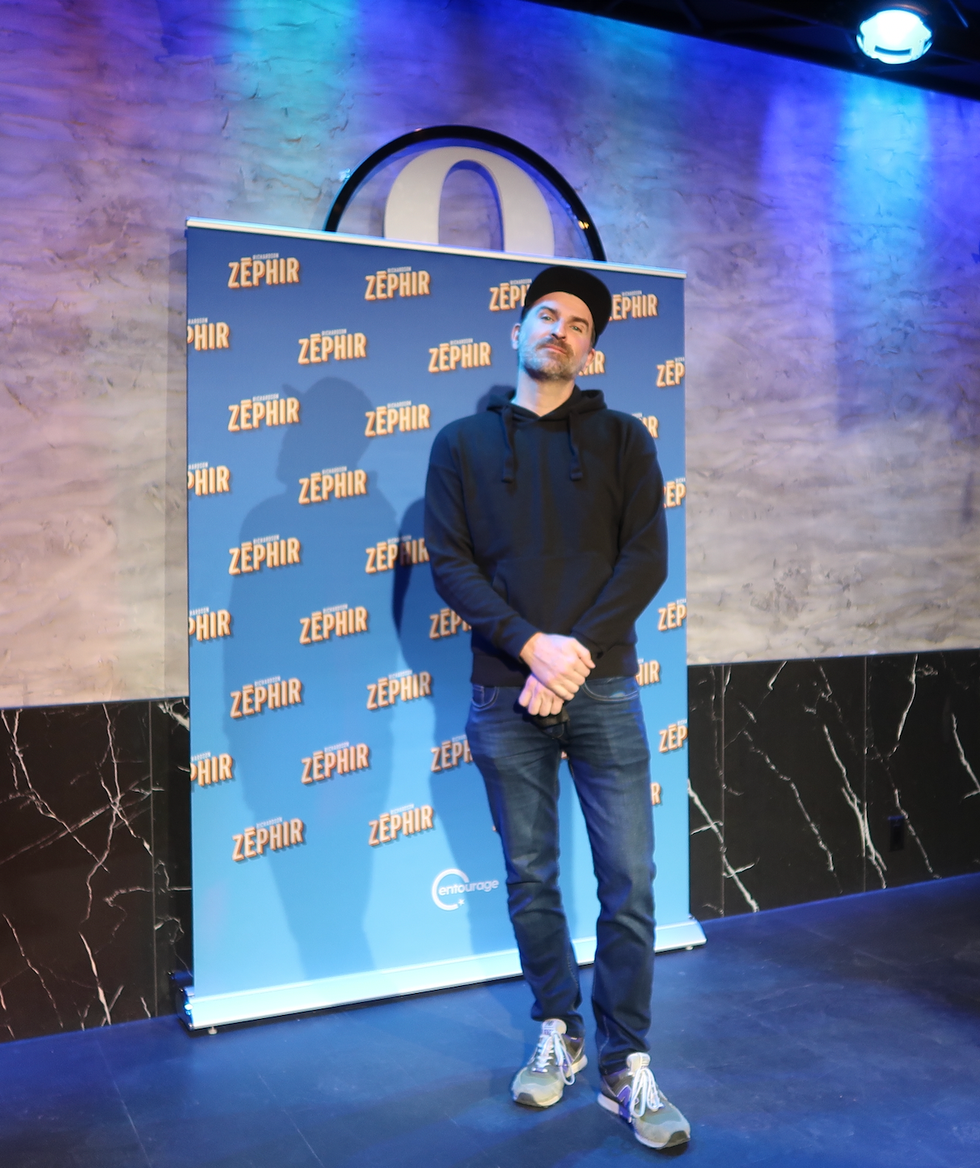 Jean-Thomas Jobin au premier one-man show de Richardson Z\u00e9phir.