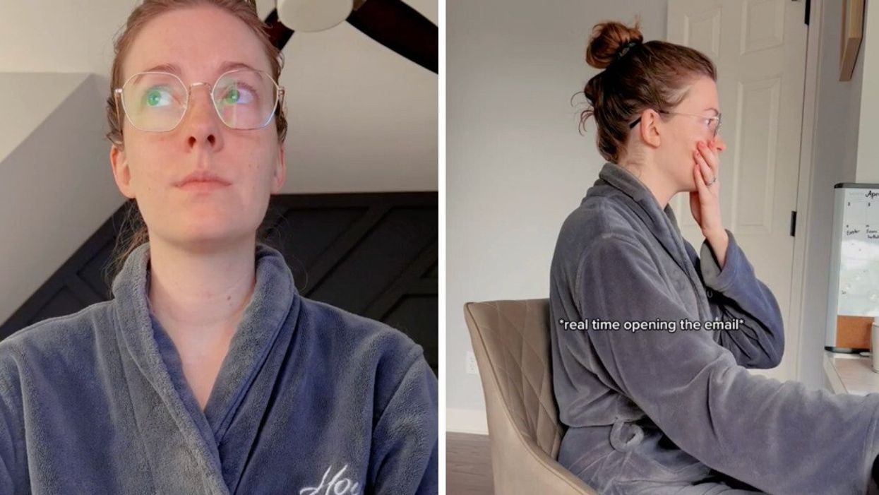 Jennifer Lucas in her TikTok video.