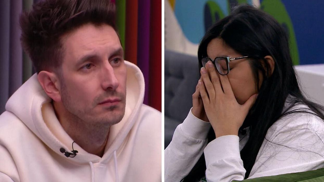 Jérémy Demay de Big Brother Célébrités 3. Droite : Jemmy Echaquan Dubé de Big Brother Célébrités 3.