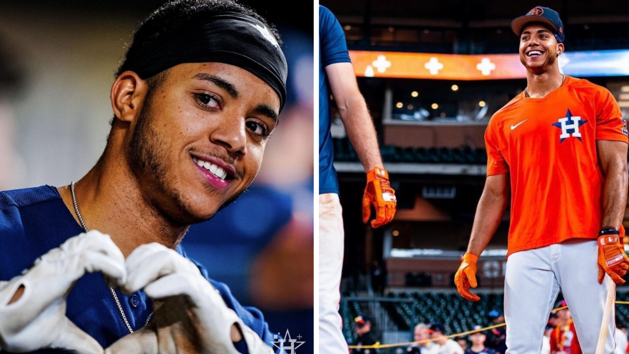 Astros Jeremy Peña Does This Gesture After Home Runs & The Reason Will Melt  Your Heart - Narcity