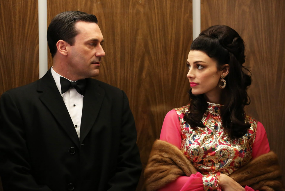 Jessica Par\u00e9 dans Mad Men.