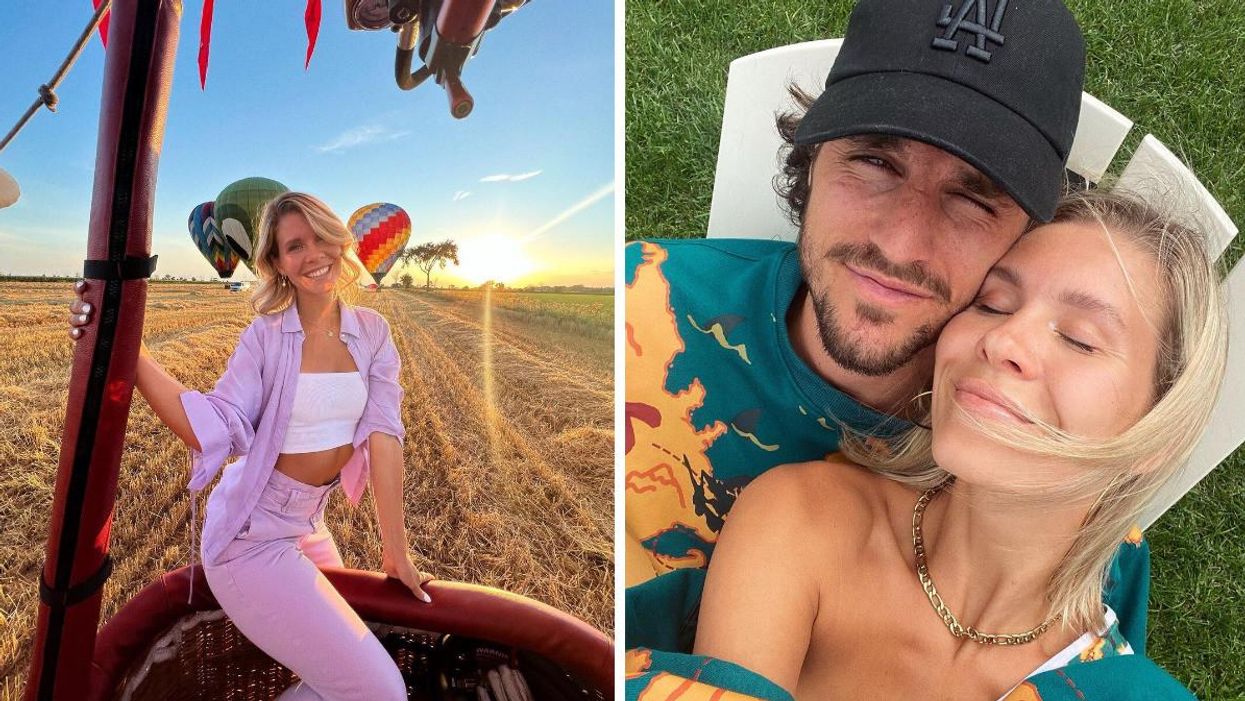 Jessika Dénommée. Droite : Jessika Dénommée et Jean-Sébastien Dea.