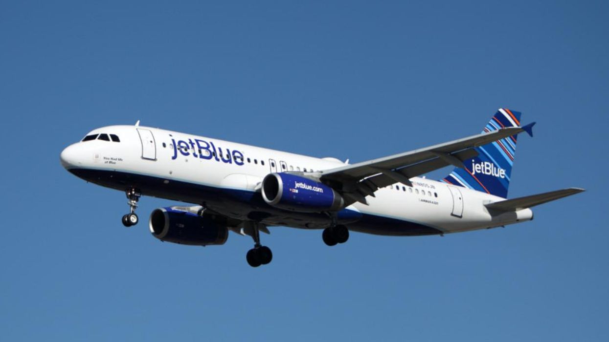 JetBlue Airways plane.