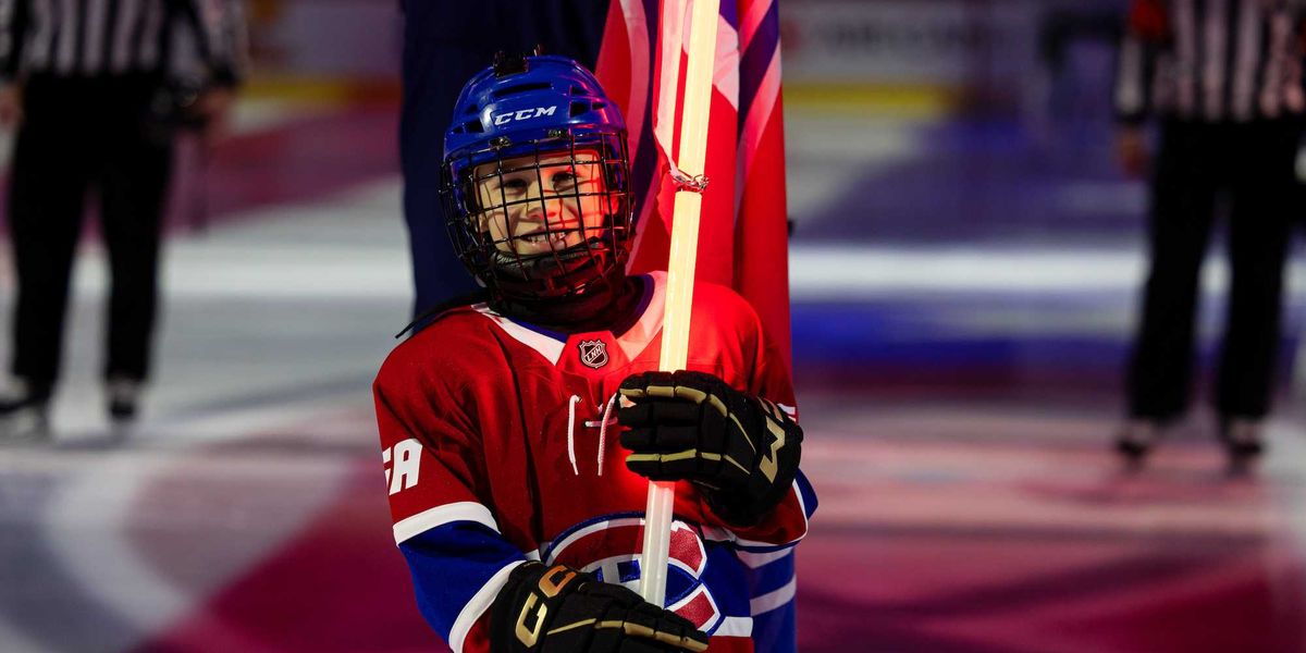 Ton enfant pourrait rejoindre les Canadiens sur la glace du Centre Bell pendant que tu assistes au match