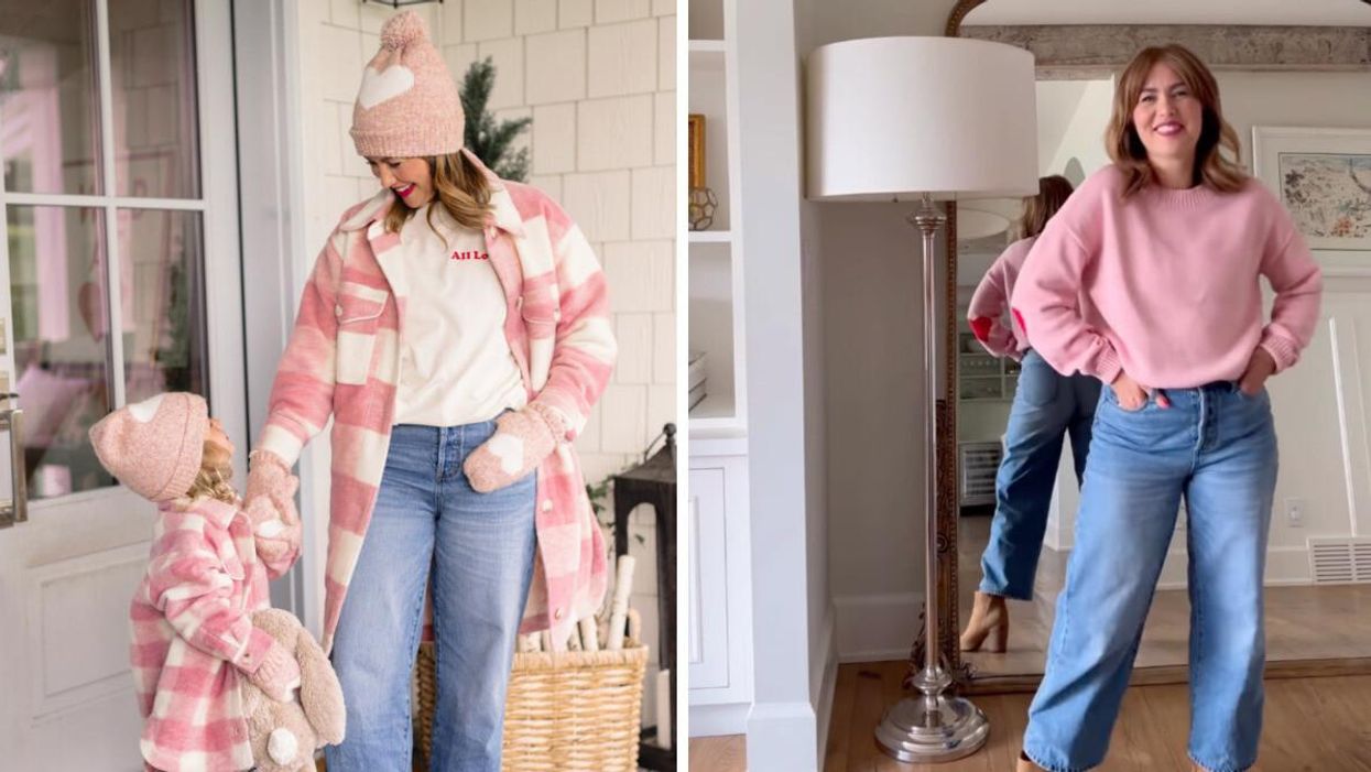 Jillian Harris in the new Joe Fresh x Jillian Harris collection.